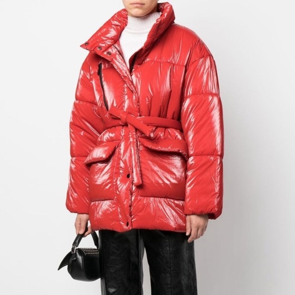 Like New! Conscious Clothing Baum Und Pferdgarten Red Jacket Medium - Picture 1 of 10